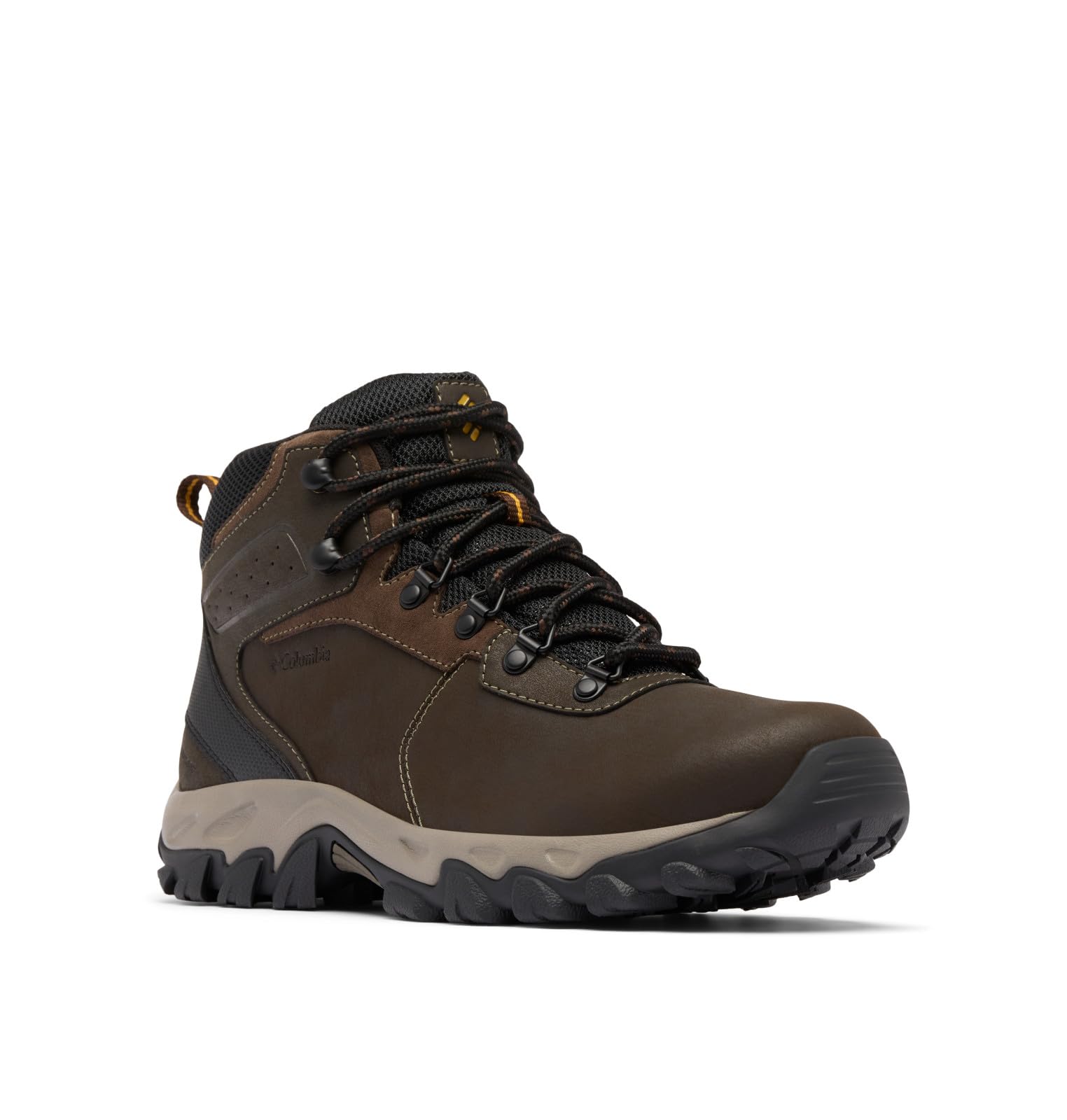 Columbia Men's Newton Ridge Plus II Waterproof Hiking Shoes | Durable Leather | Ideal for Outdoor Enthusiasts | Perfect 