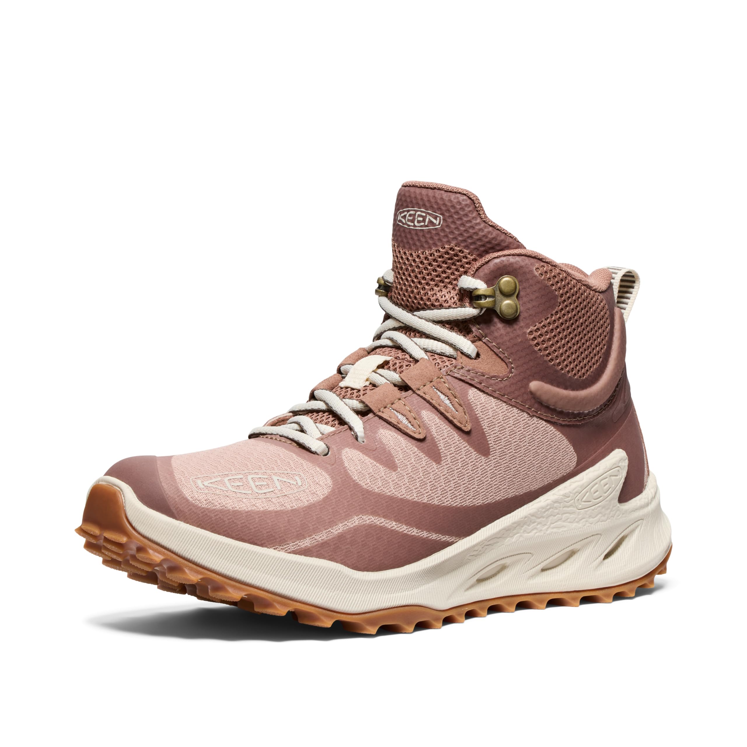 KEEN Women's Zionic Mid Height Waterproof Hiking Boots for All Terrain - Durable & Comfortable for Hiking Adventures - S